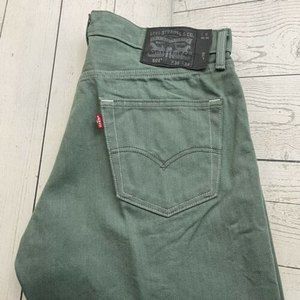 Mens Green Levis Jeans 